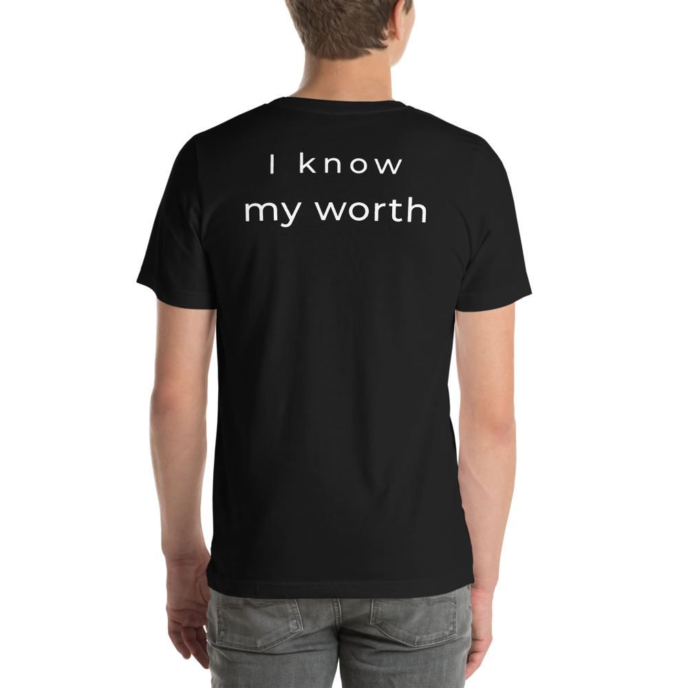 My Worth Back Print Tee
