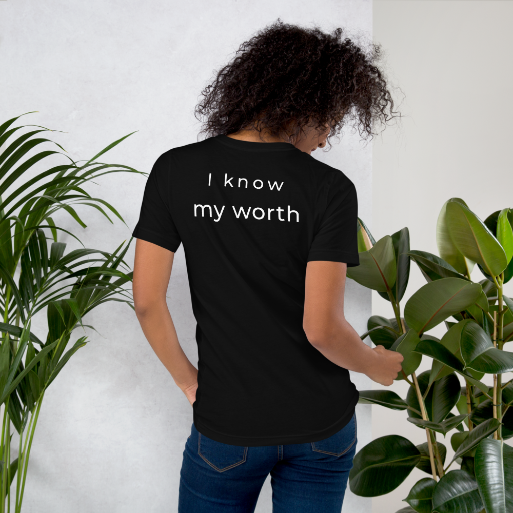 My Worth Back Print Tee