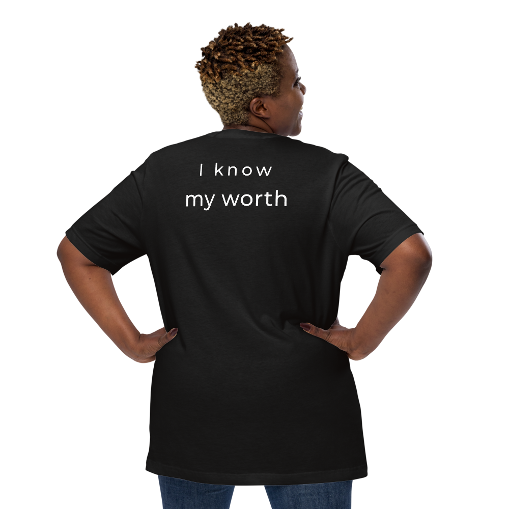 My Worth Back Print Tee