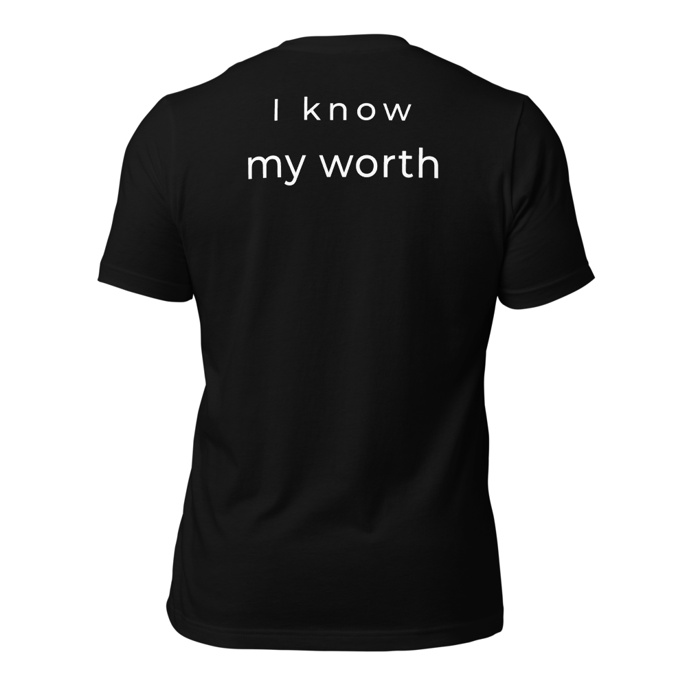 My Worth Back Print Tee