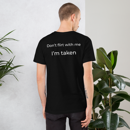 Don’t Flirt Back Print Tee