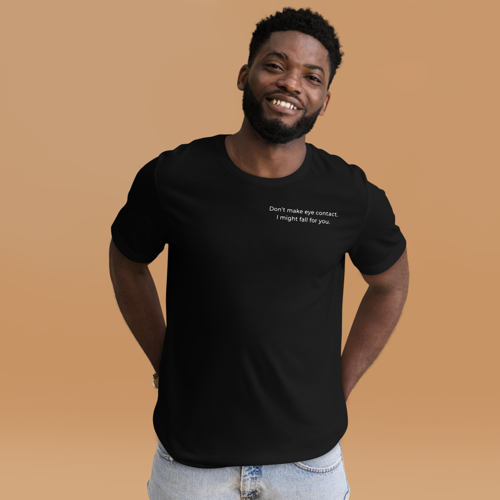 Eye Contact Front Print Tee