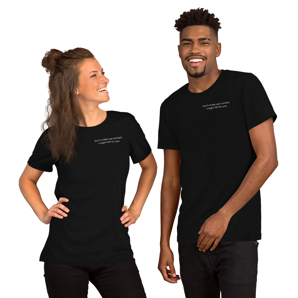 Eye Contact Front Print Tee