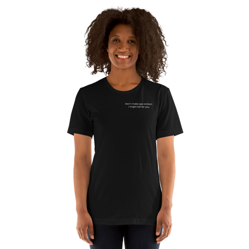 Eye Contact Front Print Tee